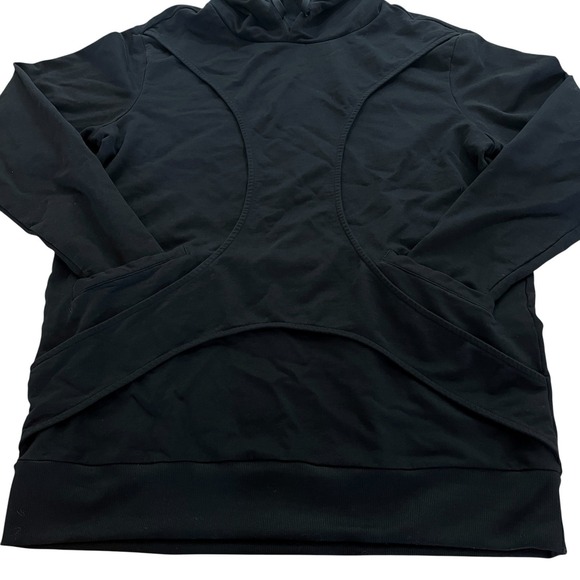 KILLSTAR Grannus Hoodie Sz XL Black Oversized Paneled Mask Goth Occult Edgy Punk - Picture 7 of 14